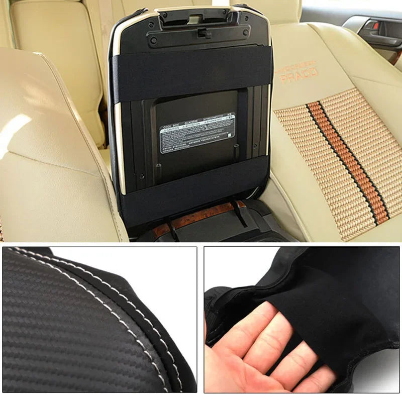 Soft Genuine Leather Car Armrest Box Cover