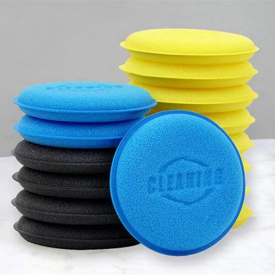 12Pcs Car Foam Sponge Wax Applicator Cleaning Detailing Pads