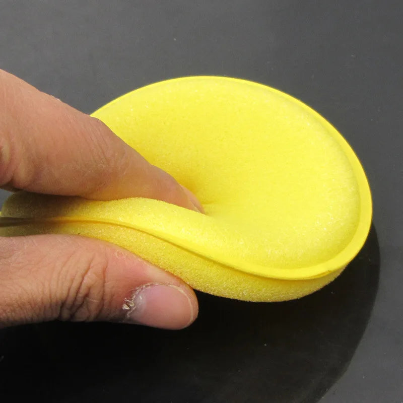 12Pcs Car Foam Sponge Wax Applicator Cleaning Detailing Pads