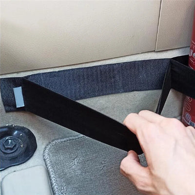 Car Trunk Organizer Fire Extinguisher Fixing Belt