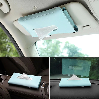 Car Sun Visor Tissue Box Holder: BMW Car Accessory