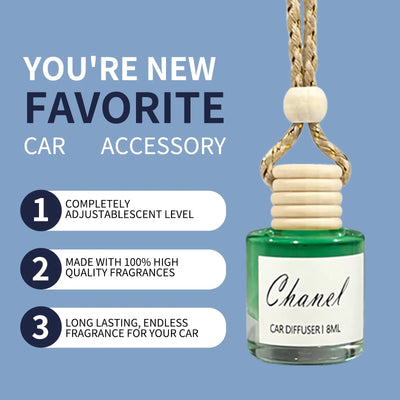 Scented Car Freshener - Car Air Freshener Diffuser - Last 60 Days